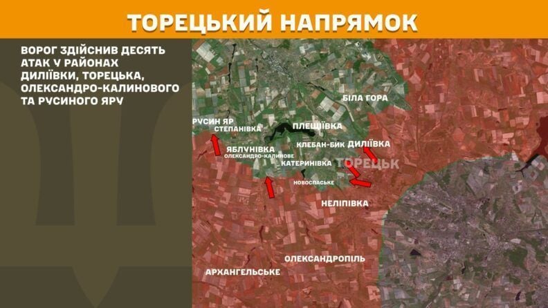 Карта бойових дій 29 липня 2025: затишшя під Гуляйполем та посилення боїв під Лиманом
