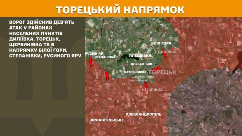 Карта боевых действий 1 августа 2025: россияне увеличили атаки по всем направлениям фронта