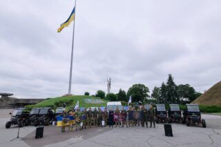 Помощь военным от Украинскі вертольоти