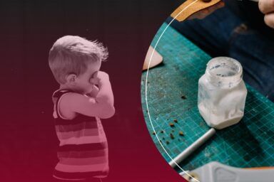 Фото до: На Закарпатті хлопчик склеїв очі за допомогою суперклею