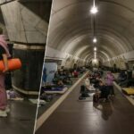 Киевское метро спасает более 20 тыс. человек во время атак РФ