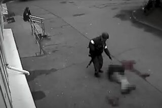 відео російських розстрілів у Бучі