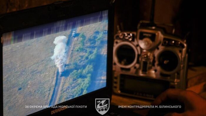 карта боевых действий