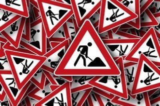 Дорожные работы в Киеве