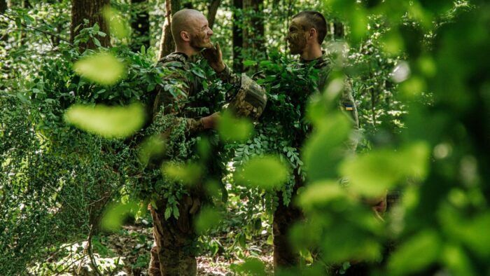 карта боевых действий