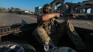 Карта боевых действий 18 августа