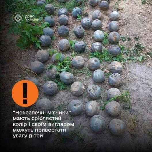 Жахлива атака на Кременчук: на вулицях нерозірвані кульки-боєприпаси