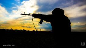 карта боевых действий
