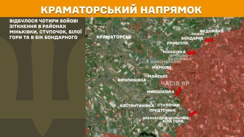 Карта бойових дій 9 вересня 2025: понад 50 атак на Новопавлівському напрямку