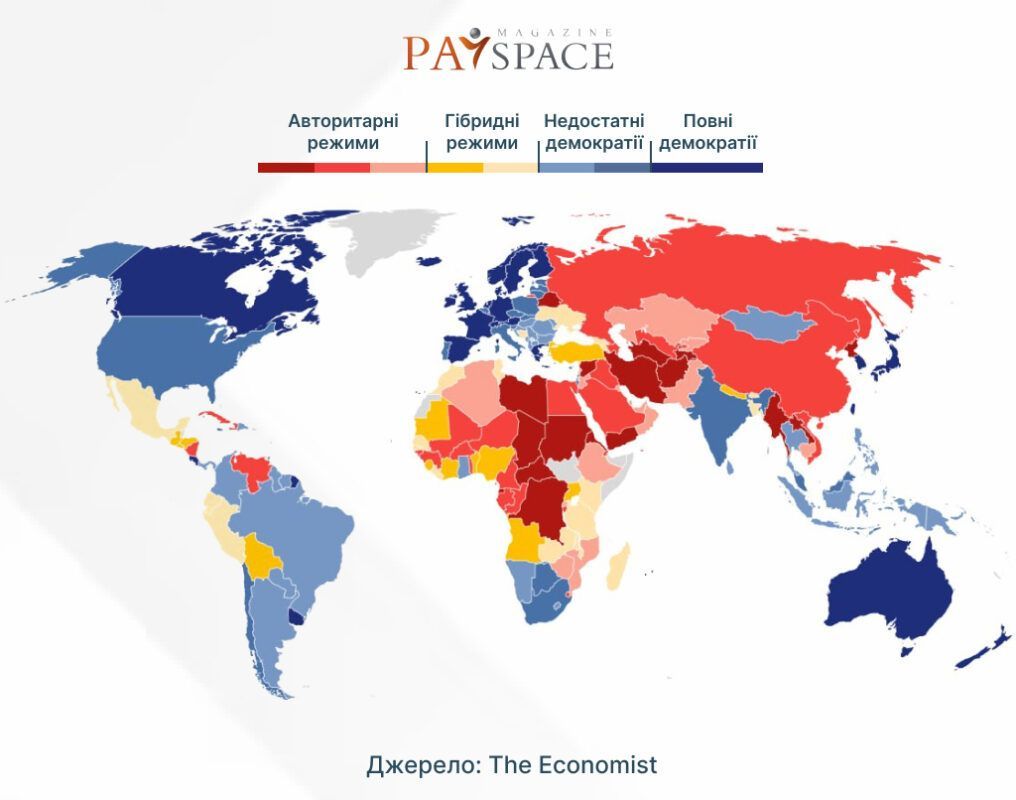 Фото к: Рейтинг самых демократических стран