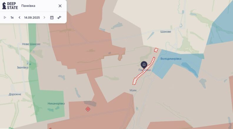 панківка на карті