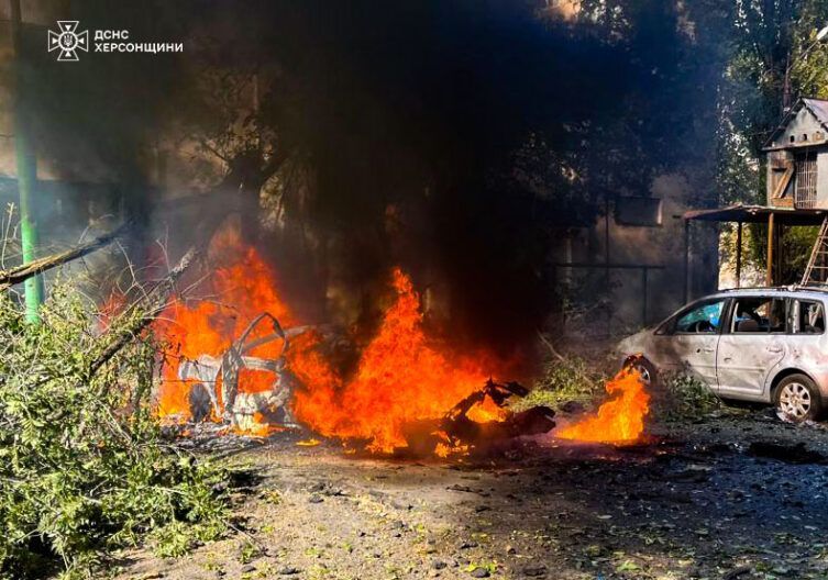 Вибух кожні дві хвилини: Херсон атакувала російська авіація