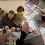 ”Мозгам надо отдохнуть”: как бойцы залечивают травмы во время встреч с детьми