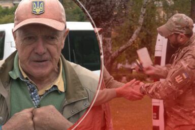 Фото до: Бельгійський граф допомагає ЗСУ: Рено Де Керхове передав 10 авто військовим