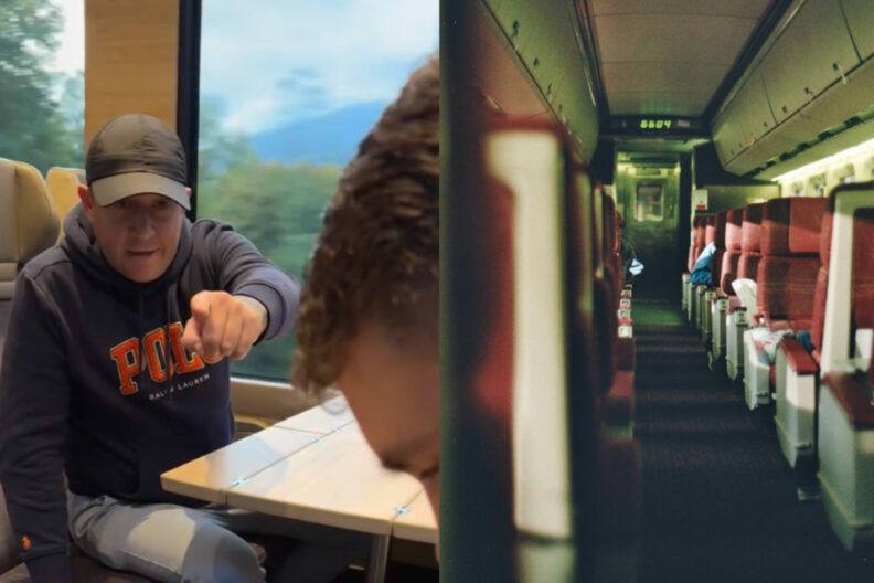 “Почему не в окопе, чмо”: в Швейцарии мужчина набросился на украинцев в поезде