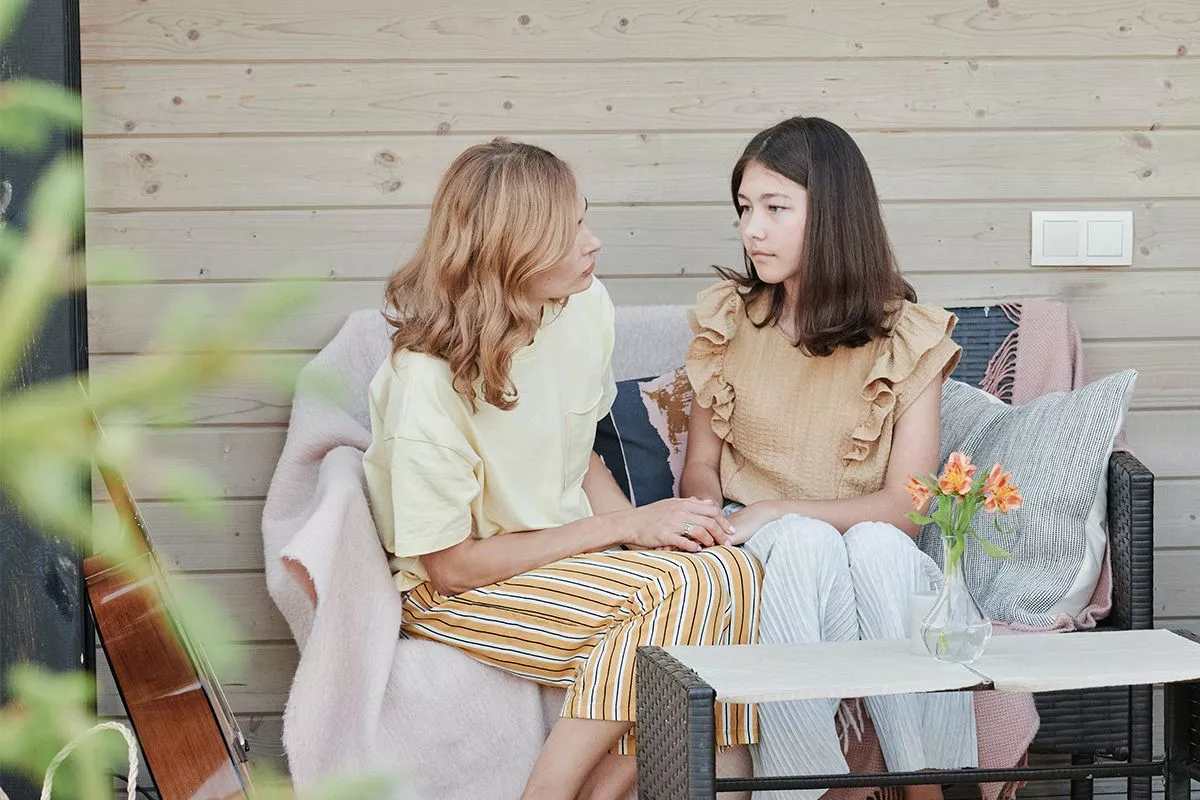 Фото к: Если чувствуешь, что ребенок после разговора чувствует себя обеспокоенно