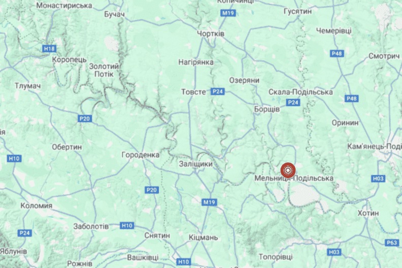 землетрус на Тернопольщине