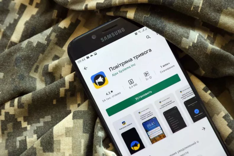 воздушные тревоги по районам