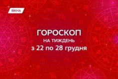 гороскоп на неделю 22-28 декабря 2025
