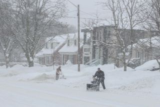 Шторм в Канаде