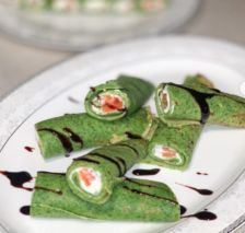 Шпинатні млинці