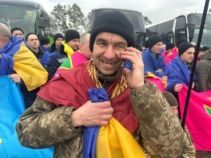 Фото 14 к: Возвращение пленных украинцев 5 марта: фото