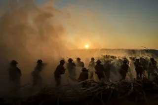 Наступ на конях