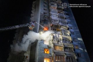 ночная атака Украины