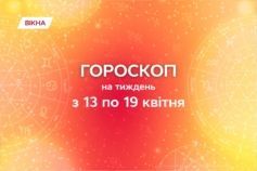 гороскоп на тиждень 13 -19 квітня 2026