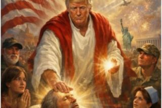 Трамп удалил ИИ-фото в образе Христа