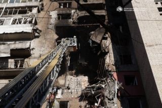 У ніч на 23 квітня Росія масовано атакувала Дніпро