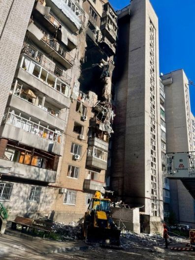 Атака на Днепр 23 апреля: двое погибших