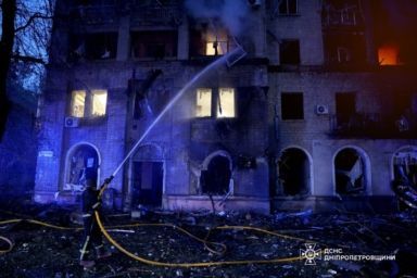 обстрел днепра сегодня