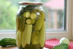 огурцы с кабачками на зиму