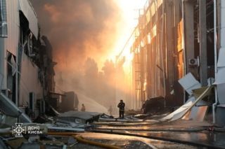 Последствия массированной атаки РФ: Киев и Харьков получили удары