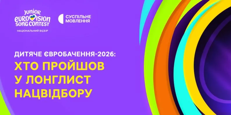 Лонглист Дитячого Євробачення 2026