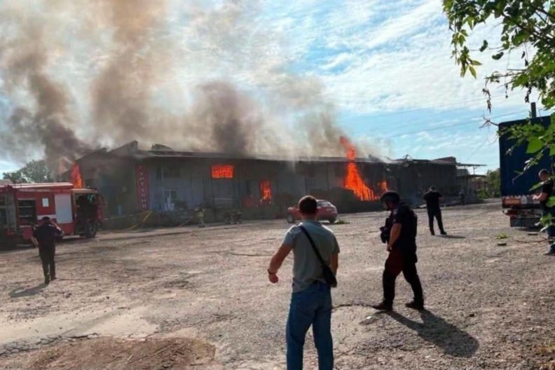 Обстрел Нової пошти в Винницкой области сегодня Удар по Новій пошті в Гайсине 31 июля 2026