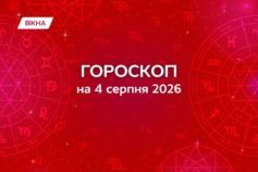 гороскоп на 4 серпня 2026