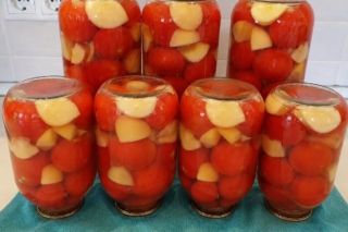 Помидоры с яблоками на зиму: рецепт