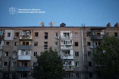 обстрел Запорожья сегодня