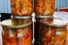 Салат из баклажанов на зиму – рецепт вкусной домашней заготовки